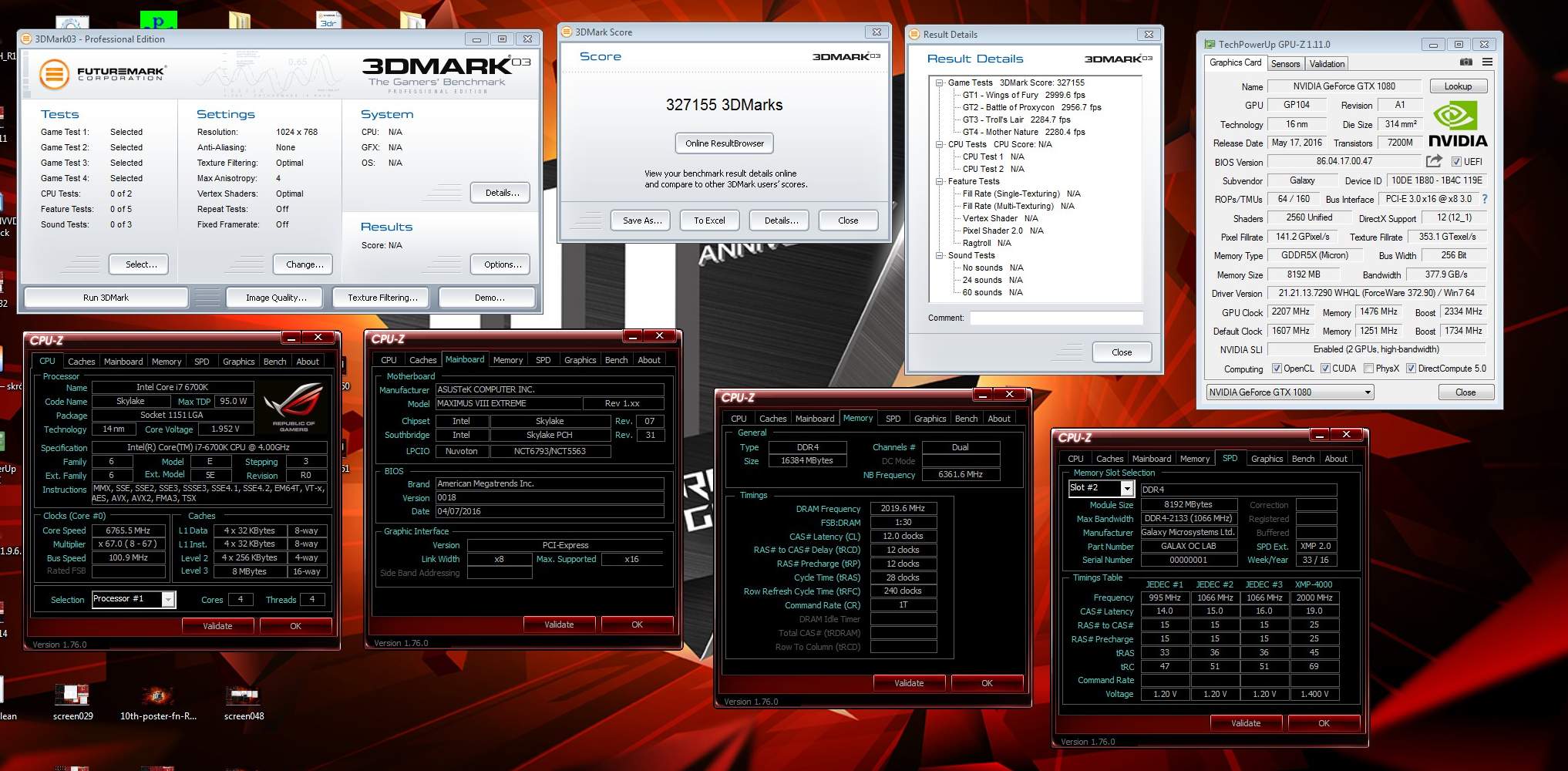 3DMark03 2xGPU _ 327155marks